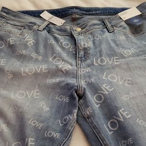NY&CO Embellished jeans